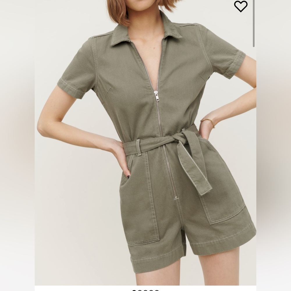 Cassidy Denim Short Jumpsuit